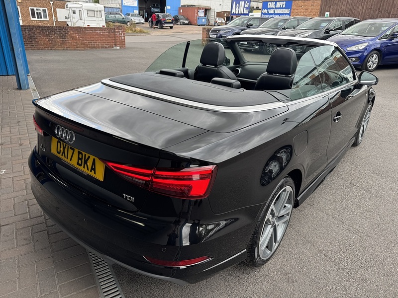 Audi 2.0 TDI S line Convertible 2dr Diesel Manual Euro 6 (s/s) (150 ps)