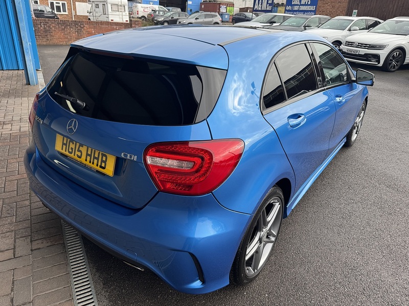 Mercedes-Benz 2.1 A220 CDI AMG Night Edition Hatchback 5dr Diesel 7G-DCT Euro 6 (s/s) (170 ps)