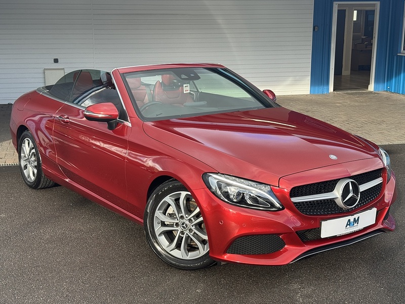 Mercedes-Benz 2.1 C220d Sport (Premium Plus) Cabriolet 2dr Diesel G-Tronic+ Euro 6 (s/s) (170 ps)