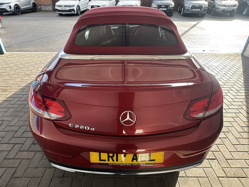 Mercedes-Benz 2.1 C220d Sport (Premium Plus) Cabriolet 2dr Diesel G-Tronic+ Euro 6 (s/s) (170 ps)