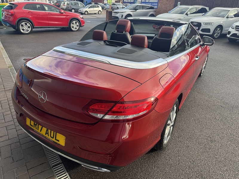 Mercedes-Benz 2.1 C220d Sport (Premium Plus) Cabriolet 2dr Diesel G-Tronic+ Euro 6 (s/s) (170 ps)