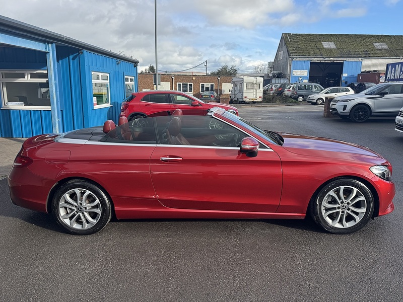 Mercedes-Benz 2.1 C220d Sport (Premium Plus) Cabriolet 2dr Diesel G-Tronic+ Euro 6 (s/s) (170 ps)