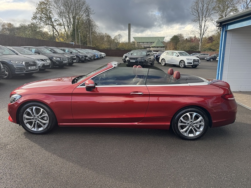 Mercedes-Benz 2.1 C220d Sport (Premium Plus) Cabriolet 2dr Diesel G-Tronic+ Euro 6 (s/s) (170 ps)