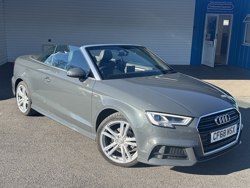 2018 CABRIOLET TFSI COD S LINE AUDI A3 CABRIOLET TFSI COD S LINE 3... photo