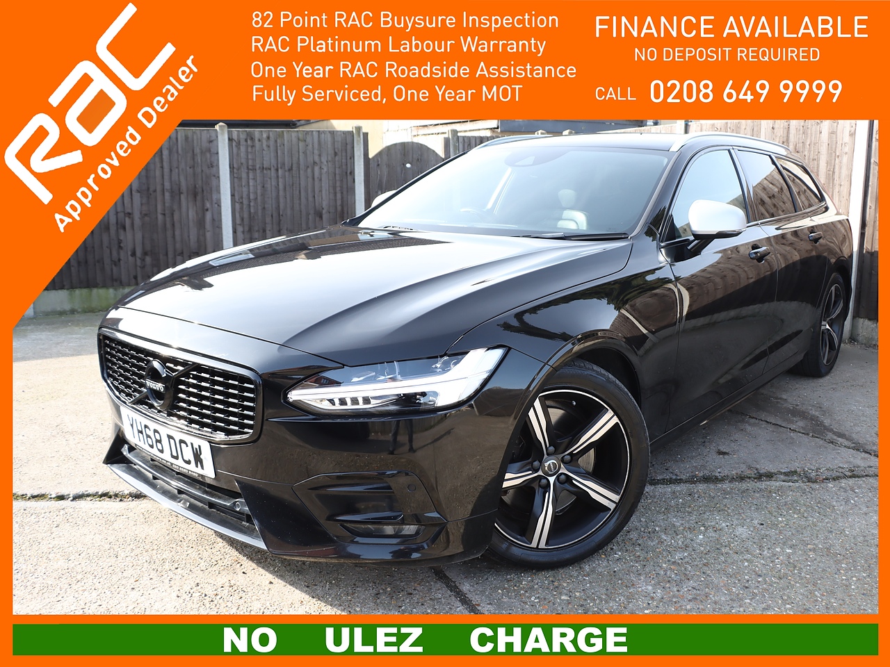 2.0 T4 GPF R-DESIGN ESTATE 5DR PETROL AUTO HEATED SEATS SAT NAV BLUETOOTH DAB STEREO PARKING AIDS SAME OWNER FOR 3 YEARS 59000 MILES SH NO ULEZ CHARGE