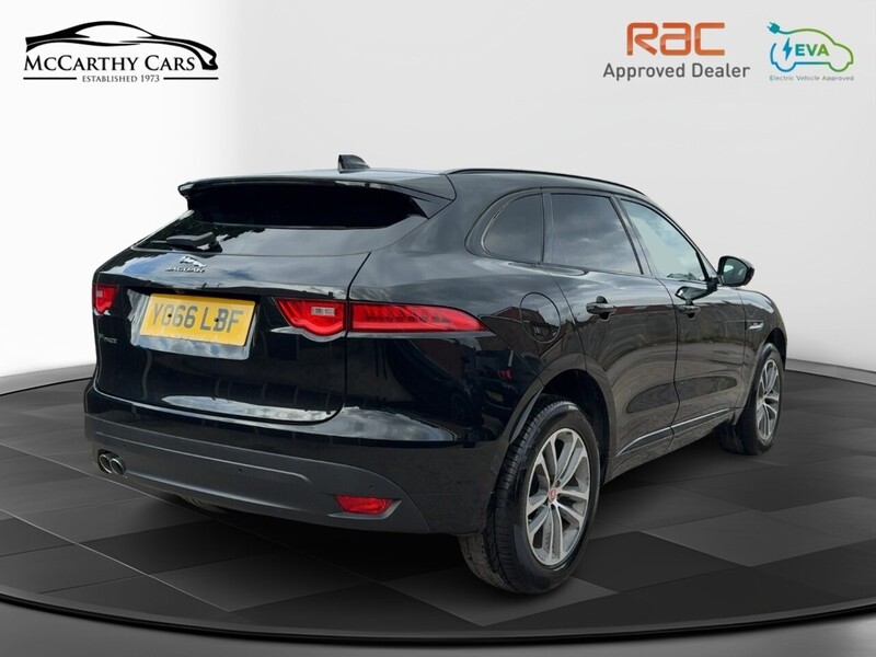 Jaguar 2.0 D180 R-SPORT SUV 5DR DIESEL AWD AUTO SUNROOF HEATED SEATS SAT NAV BLUETOOTH DAB STEREO REAR CAMERA PARKING AIDS JUST 2 OWNERS ONLY 67000 MILES SH 72-74 Mitcham Road