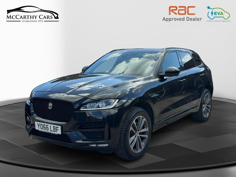 Jaguar 2.0 D180 R-SPORT SUV 5DR DIESEL AWD AUTO SUNROOF HEATED SEATS SAT NAV BLUETOOTH DAB STEREO REAR CAMERA PARKING AIDS JUST 2 OWNERS ONLY 67000 MILES SH 72-74 Mitcham Road