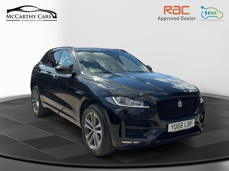 Jaguar 2.0 D180 R-SPORT SUV 5DR DIESEL AWD AUTO SUNROOF HEATED SEATS SAT NAV BLUETOOTH DAB STEREO REAR CAMERA PARKING AIDS JUST 2 OWNERS ONLY 67000 MILES SH 72-74 Mitcham Road