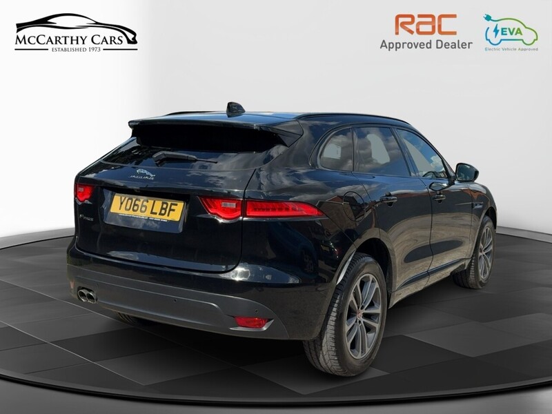 Jaguar 2.0 D180 R-SPORT SUV 5DR DIESEL AWD AUTO SUNROOF HEATED SEATS SAT NAV BLUETOOTH DAB STEREO REAR CAMERA PARKING AIDS JUST 2 OWNERS ONLY 67000 MILES SH 72-74 Mitcham Road