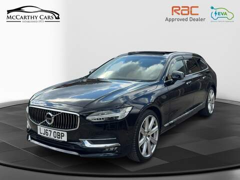 Volvo V90 2.0 T6 AWD Inscription, 320PS twincharged petrol, 8-speed Geartronic Auto Estate PAN ROOF VERY HIGH SPEC
