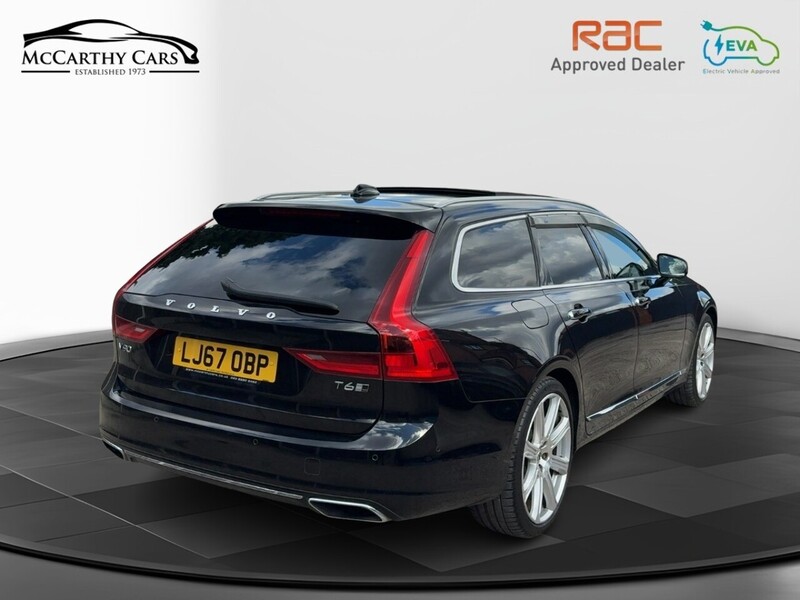Volvo V90 2.0 T6 AWD Inscription, 320PS twincharged petrol, 8-speed Geartronic Auto Estate PAN ROOF VERY HIGH SPEC 72-74 Mitcham Road