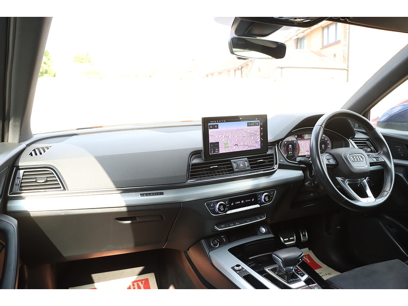 Audi 2.0 TDI 40 S LINE SUV 5DR DIESEL S TRONIC QUATTRO AUTO HEATED SEATS SATNAV BLUETOOTH DAB RADIO APPLE CARPLAY REAR CAMERA PARKING AIDS JUST 1 OWNER FSH 72-74 Mitcham Road