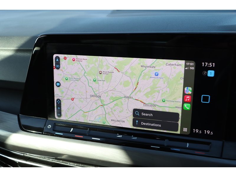 Volkswagen 1.5 TSI STYLE HATCHBACK 5DR PETROL MANUAL SAT NAV BLUETOOTH DAB STEREO PARKING AIDS JUST 2 OWNERS SAME OWNER FOR 3 YEARS 60000 MILES SH NO ULEZ CHARGE 72-74 Mitcham Road