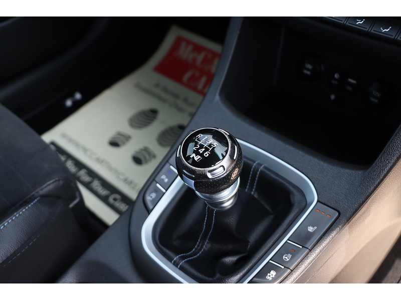 Hyundai 2.0 T-GDI N PERFORMANCE FASTBACK 5DR PETROL MANUAL HEATED SEATS SATNAV BLUETOOTH DAB RADIO APPLE CARPLAY REAR CAMERA PARKING AIDS ONLY 59000 MILES FSH 72-74 Mitcham Road