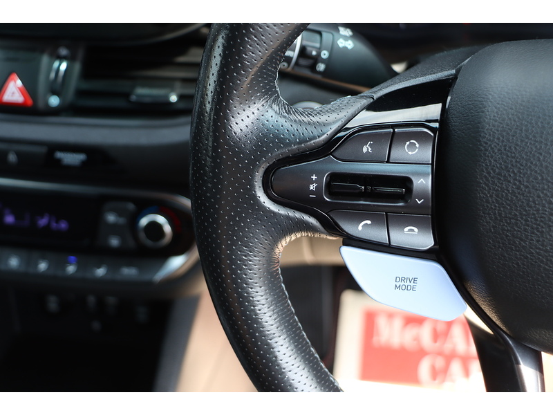 Hyundai 2.0 T-GDI N PERFORMANCE FASTBACK 5DR PETROL MANUAL HEATED SEATS SATNAV BLUETOOTH DAB RADIO APPLE CARPLAY REAR CAMERA PARKING AIDS ONLY 59000 MILES FSH 72-74 Mitcham Road