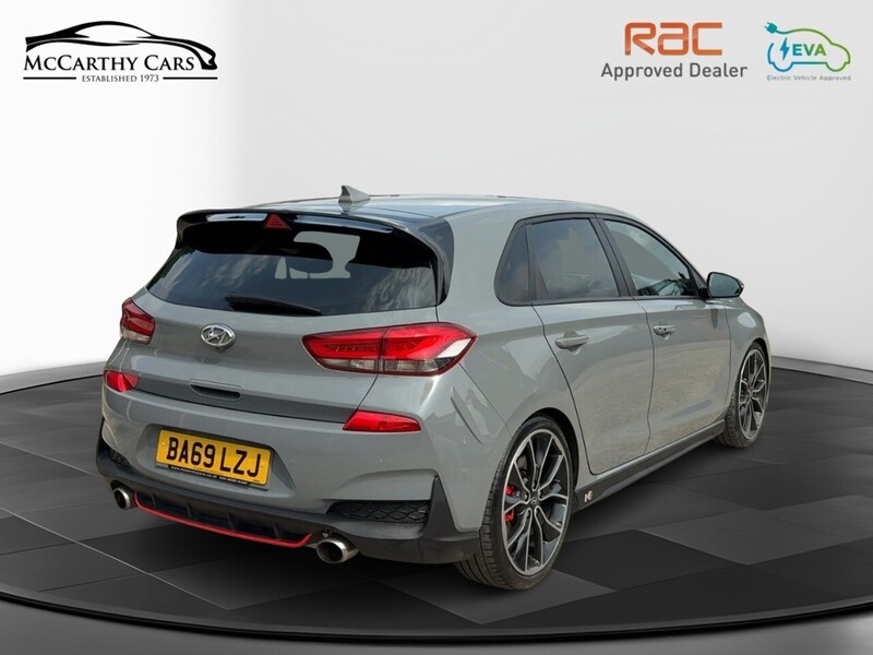 Hyundai 2.0 T-GDI N PERFORMANCE FASTBACK 5DR PETROL MANUAL HEATED SEATS SATNAV BLUETOOTH DAB RADIO APPLE CARPLAY REAR CAMERA PARKING AIDS ONLY 59000 MILES FSH 72-74 Mitcham Road