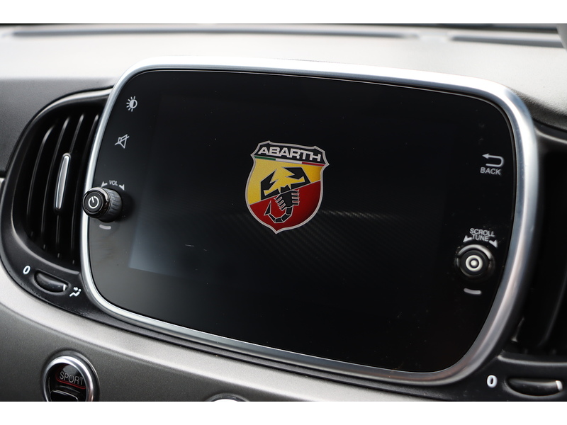 Abarth 1.4 T-JET TURISMO CABRIO 2DR PETROL MANUAL SAT NAV BLUETOOTH DAB STEREO APPLE CARPLAY PARKING AIDS SAME OWNER FOR 4 YEARS 70000 MILES FSH 6 SERVICES 72-74 Mitcham Road