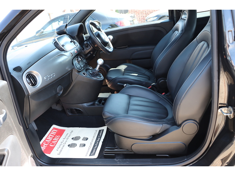 Abarth 1.4 T-JET TURISMO CABRIO 2DR PETROL MANUAL SAT NAV BLUETOOTH DAB STEREO APPLE CARPLAY PARKING AIDS SAME OWNER FOR 4 YEARS 70000 MILES FSH 6 SERVICES 72-74 Mitcham Road