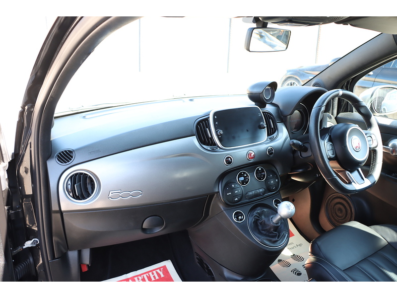 Abarth 1.4 T-JET TURISMO CABRIO 2DR PETROL MANUAL SAT NAV BLUETOOTH DAB STEREO APPLE CARPLAY PARKING AIDS SAME OWNER FOR 4 YEARS 70000 MILES FSH 6 SERVICES 72-74 Mitcham Road