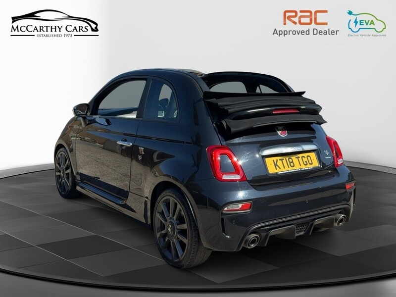 Abarth 1.4 T-JET TURISMO CABRIO 2DR PETROL MANUAL SAT NAV BLUETOOTH DAB STEREO APPLE CARPLAY PARKING AIDS SAME OWNER FOR 4 YEARS 70000 MILES FSH 6 SERVICES 72-74 Mitcham Road