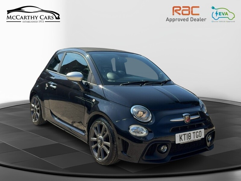 Abarth 1.4 T-JET TURISMO CABRIO 2DR PETROL MANUAL SAT NAV BLUETOOTH DAB STEREO APPLE CARPLAY PARKING AIDS SAME OWNER FOR 4 YEARS 70000 MILES FSH 6 SERVICES 72-74 Mitcham Road