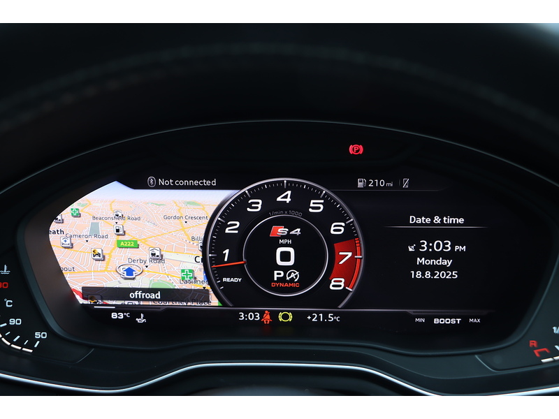 Audi 3.0 TFSI V6 4DR ESTATE PETROL AUTO HEATED SEAT SATNAV BLUETOOTH DAB RADIO APPLE CARPLAY PARKING AIDS SAME OWNER FOR 4 YEARS 73000 MILES FSH 6 SERVICES 72-74 Mitcham Road