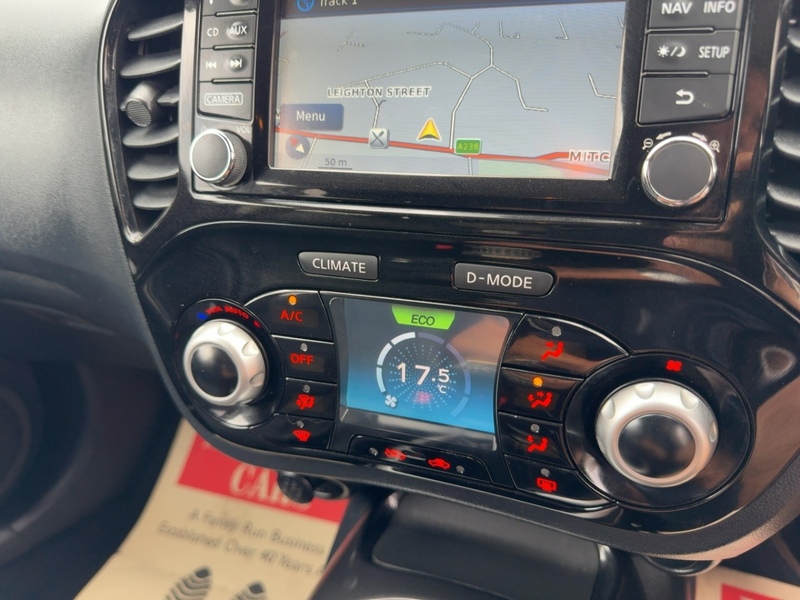 Nissan 1.2 DIG-T BOSE PERSONAL EDITION SUV 5DR PETROL MANUAL SAT NAV BLUETOOTH DAB STEREO CD PLAYER USB INPUT REAR CAMERA ONLY 38000 MILES SH NO ULEZ CHARGE 72-74 Mitcham Road