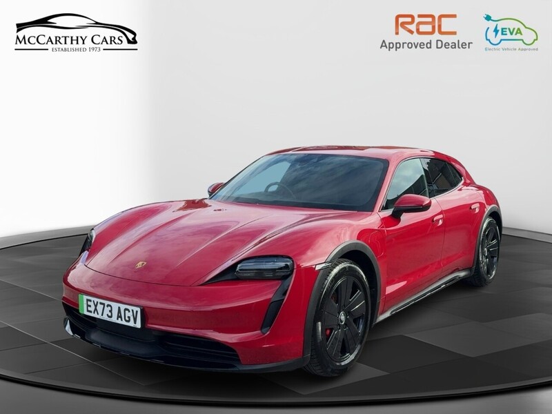 Porsche PERFORMANCE PLUS 93.4KWH 4S CROSS TURISMO 5DR ELECTRIC 4WD AUTO HEATED SEATS SAT NAV BLUETOOTH APPLE CARPLAY REAR CAMERA 1 OWNER 18000 MILES FSH VAT Q 72-74 Mitcham Road
