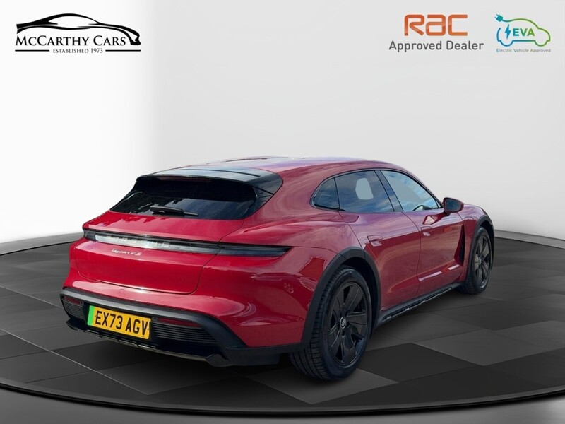 Porsche PERFORMANCE PLUS 93.4KWH 4S CROSS TURISMO 5DR ELECTRIC 4WD AUTO HEATED SEATS SAT NAV BLUETOOTH APPLE CARPLAY REAR CAMERA 1 OWNER 18000 MILES FSH VAT Q 72-74 Mitcham Road