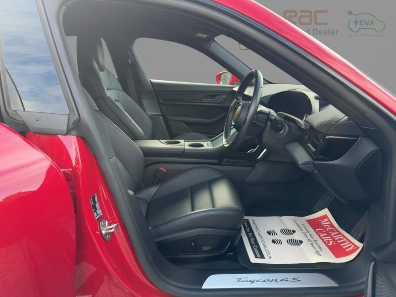 Porsche PERFORMANCE PLUS 93.4KWH 4S CROSS TURISMO 5DR ELECTRIC 4WD AUTO HEATED SEATS SAT NAV BLUETOOTH APPLE CARPLAY REAR CAMERA 1 OWNER 18000 MILES FSH VAT Q 72-74 Mitcham Road
