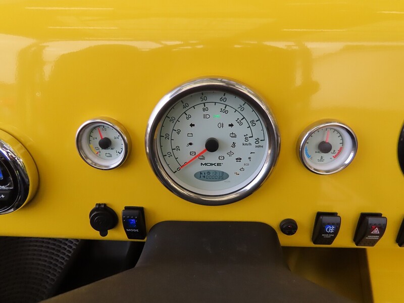 MOKE 0.0 4DR CONVERTIBLE ELECTRIC BLUETOOTH WITH MUSIC STREAMING DAB STEREO JUST 1 PRIVATE OWNER FROM NEW ONLY 35 MILES NO ULEZ CHARGE 72-74 Mitcham Road