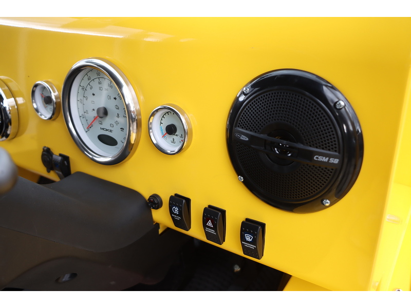 MOKE 0.0 4DR CONVERTIBLE ELECTRIC BLUETOOTH WITH MUSIC STREAMING DAB STEREO JUST 1 PRIVATE OWNER FROM NEW ONLY 35 MILES NO ULEZ CHARGE 72-74 Mitcham Road