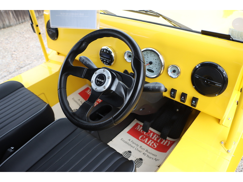 MOKE 0.0 4DR CONVERTIBLE ELECTRIC BLUETOOTH WITH MUSIC STREAMING DAB STEREO JUST 1 PRIVATE OWNER FROM NEW ONLY 35 MILES NO ULEZ CHARGE 72-74 Mitcham Road