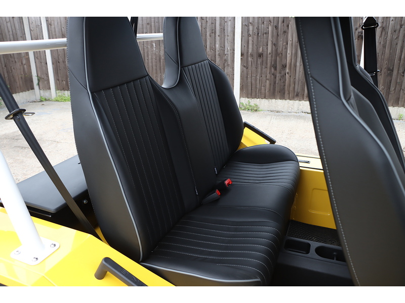 MOKE 0.0 4DR CONVERTIBLE ELECTRIC BLUETOOTH WITH MUSIC STREAMING DAB STEREO JUST 1 PRIVATE OWNER FROM NEW ONLY 35 MILES NO ULEZ CHARGE 72-74 Mitcham Road