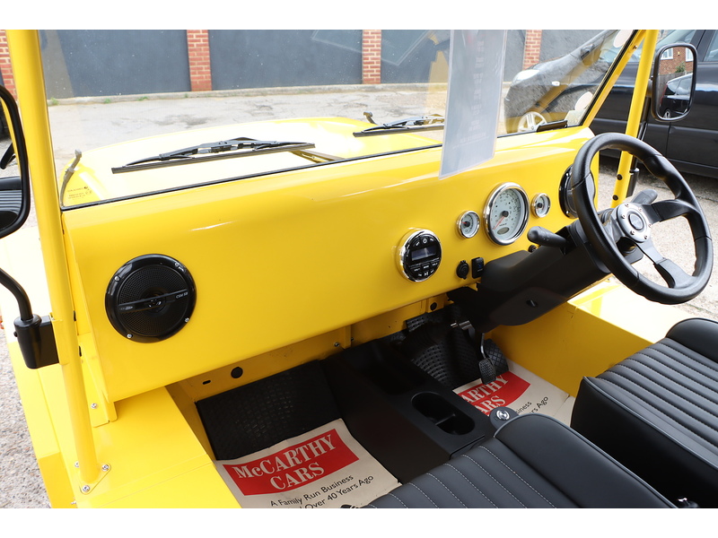 MOKE 0.0 4DR CONVERTIBLE ELECTRIC BLUETOOTH WITH MUSIC STREAMING DAB STEREO JUST 1 PRIVATE OWNER FROM NEW ONLY 35 MILES NO ULEZ CHARGE 72-74 Mitcham Road