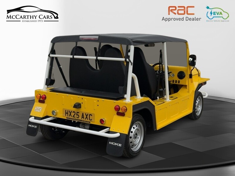 MOKE 0.0 4DR CONVERTIBLE ELECTRIC BLUETOOTH WITH MUSIC STREAMING DAB STEREO JUST 1 PRIVATE OWNER FROM NEW ONLY 35 MILES NO ULEZ CHARGE 72-74 Mitcham Road