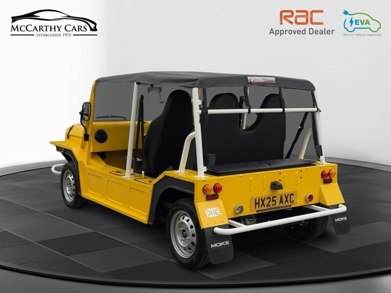 MOKE 0.0 4DR CONVERTIBLE ELECTRIC BLUETOOTH WITH MUSIC STREAMING DAB STEREO JUST 1 PRIVATE OWNER FROM NEW ONLY 35 MILES NO ULEZ CHARGE 72-74 Mitcham Road