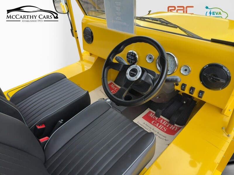 MOKE 0.0 4DR CONVERTIBLE ELECTRIC BLUETOOTH WITH MUSIC STREAMING DAB STEREO JUST 1 PRIVATE OWNER FROM NEW ONLY 35 MILES NO ULEZ CHARGE 72-74 Mitcham Road