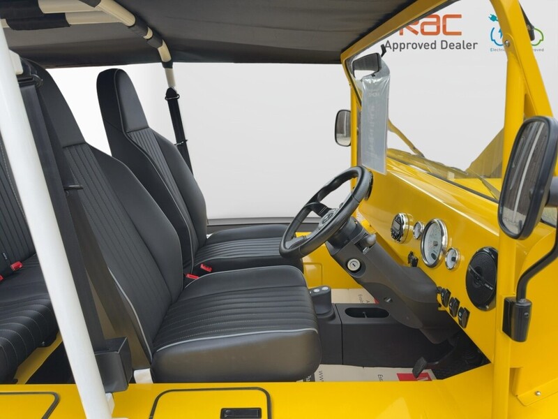 MOKE 0.0 4DR CONVERTIBLE ELECTRIC BLUETOOTH WITH MUSIC STREAMING DAB STEREO JUST 1 PRIVATE OWNER FROM NEW ONLY 35 MILES NO ULEZ CHARGE 72-74 Mitcham Road