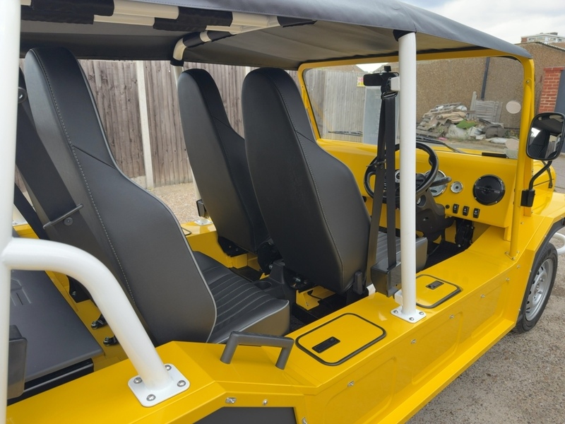 MOKE 0.0 4DR CONVERTIBLE ELECTRIC BLUETOOTH WITH MUSIC STREAMING DAB STEREO JUST 1 PRIVATE OWNER FROM NEW ONLY 35 MILES NO ULEZ CHARGE 72-74 Mitcham Road