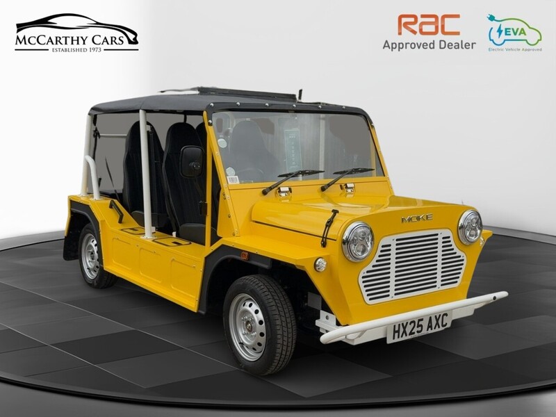 MOKE 0.0 4DR CONVERTIBLE ELECTRIC BLUETOOTH WITH MUSIC STREAMING DAB STEREO JUST 1 PRIVATE OWNER FROM NEW ONLY 35 MILES NO ULEZ CHARGE 72-74 Mitcham Road