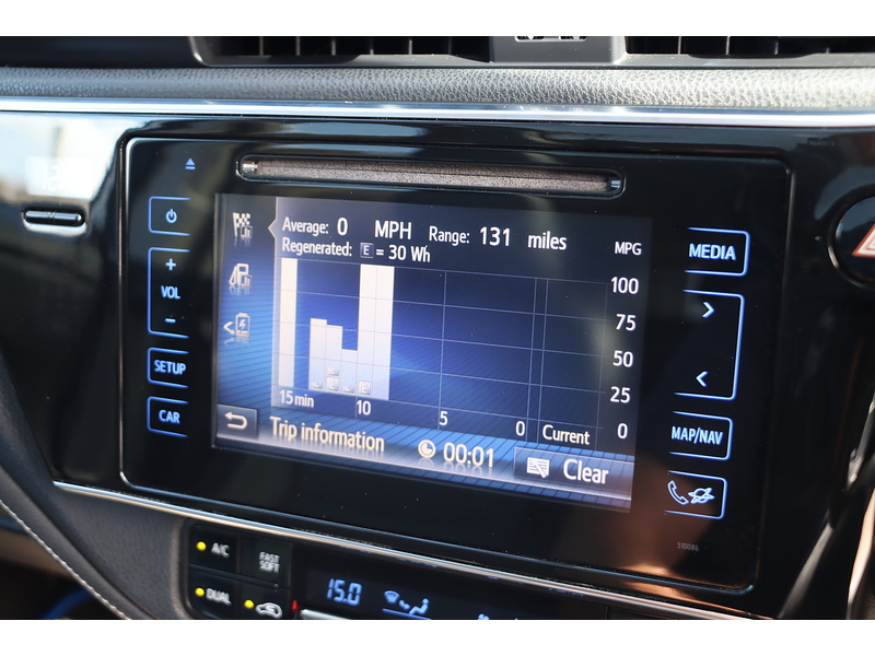 Toyota 1.8 VVT-H EXCEL TOURING SPORTS 5DR PETROL HYBRID CVT AUTO PAN ROOF HEATED SEATS SATNAV BLUETOOTH REAR CAM ONLY 60000 MILES FSH 8 SERVICES £20 ROAD TAX 72-74 Mitcham Road