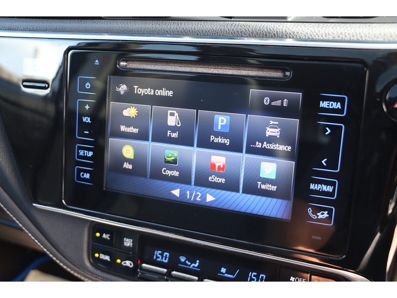 Toyota 1.8 VVT-H EXCEL TOURING SPORTS 5DR PETROL HYBRID CVT AUTO PAN ROOF HEATED SEATS SATNAV BLUETOOTH REAR CAM ONLY 60000 MILES FSH 8 SERVICES £20 ROAD TAX 72-74 Mitcham Road