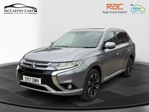 Mitsubishi 2.0H 12KWH 4H SUV 5DR PETROL PLUG-IN HYBRID CVT 4WD AUTO PAN SUNROOF HEATED SEATS SAT NAV BLUETOOTH DAB STEREO REAR & 360 CAMERA ONLY 38000 MILES SH