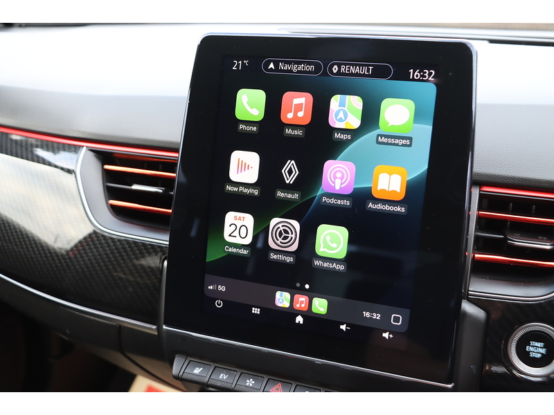 Renault 1.6 E-TECH R.S. LINE SUV 5DR PETROL HYBRID 2WD AUTO HEATED SEATS SAT NAV BLUETOOTH APPLE CARPLAY REAR CAMERA PARKING AIDS JUST 1 OWNER 61000 MILES FSH 72-74 Mitcham Road