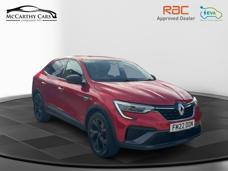 Renault 1.6 E-TECH R.S. LINE SUV 5DR PETROL HYBRID 2WD AUTO HEATED SEATS SAT NAV BLUETOOTH APPLE CARPLAY REAR CAMERA PARKING AIDS JUST 1 OWNER 61000 MILES FSH 72-74 Mitcham Road