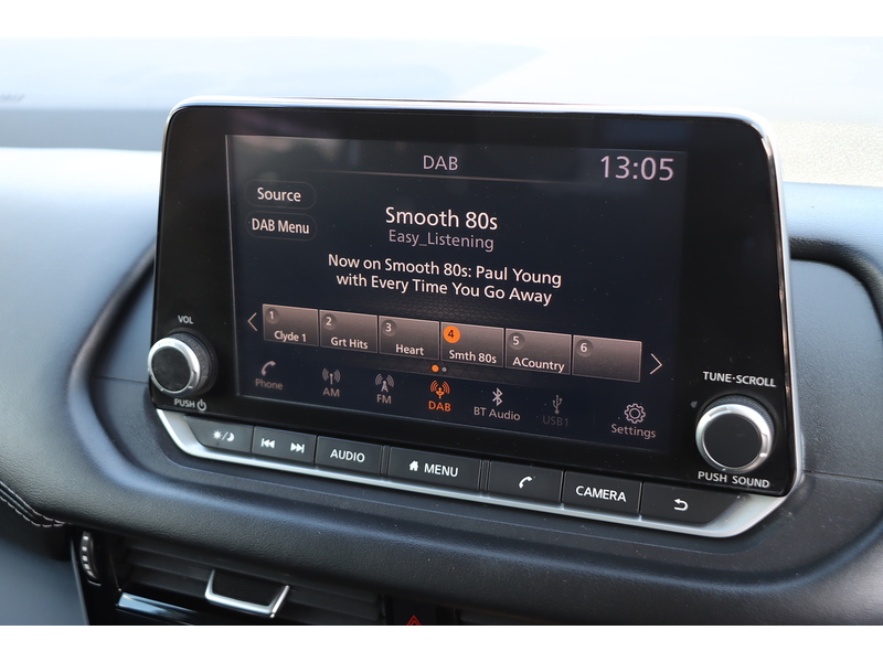 Nissan 1.3 DIG-T MHEV ACENTA PREMIUM SUV 5DR PETROL HYBRID MANUAL SAT NAV BLUETOOTH DAB STEREO APPLE CARPLAY REAR CAMERA PARKING AIDS 1 OWNER 70000 MILES FSH 72-74 Mitcham Road
