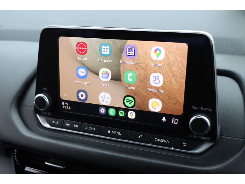 Nissan 1.3 DIG-T MHEV ACENTA PREMIUM SUV 5DR PETROL HYBRID MANUAL SAT NAV BLUETOOTH DAB STEREO APPLE CARPLAY REAR CAMERA PARKING AIDS 1 OWNER 70000 MILES FSH 72-74 Mitcham Road