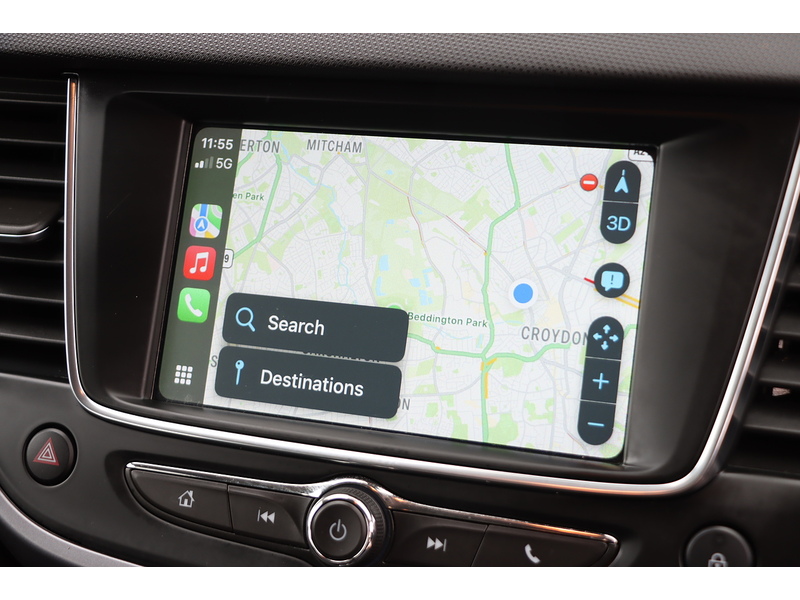 Vauxhall 1.2 TURBO DESIGN SUV 5DR PETROL AUTO SAT NAV BLUETOOTH DAB STEREO APPLE CARPLAY ANDROID AUTO JUST 1 OWNER FROM NEW ONLY 22000 MILES FSH NO ULEZ CHARGE 72-74 Mitcham Road