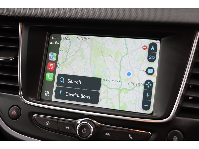 Vauxhall 1.2 TURBO DESIGN SUV 5DR PETROL AUTO SAT NAV BLUETOOTH DAB STEREO APPLE CARPLAY ANDROID AUTO JUST 1 OWNER FROM NEW ONLY 22000 MILES FSH NO ULEZ CHARGE 72-74 Mitcham Road